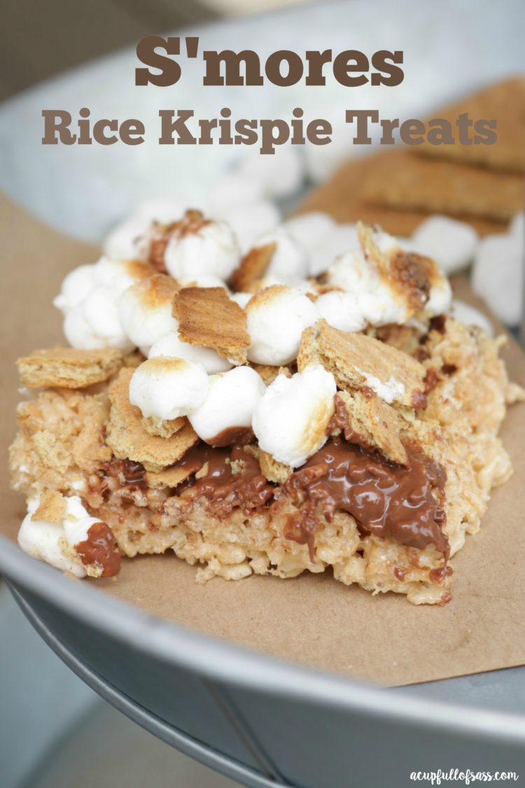 S'mores Rice Krispies Treats 