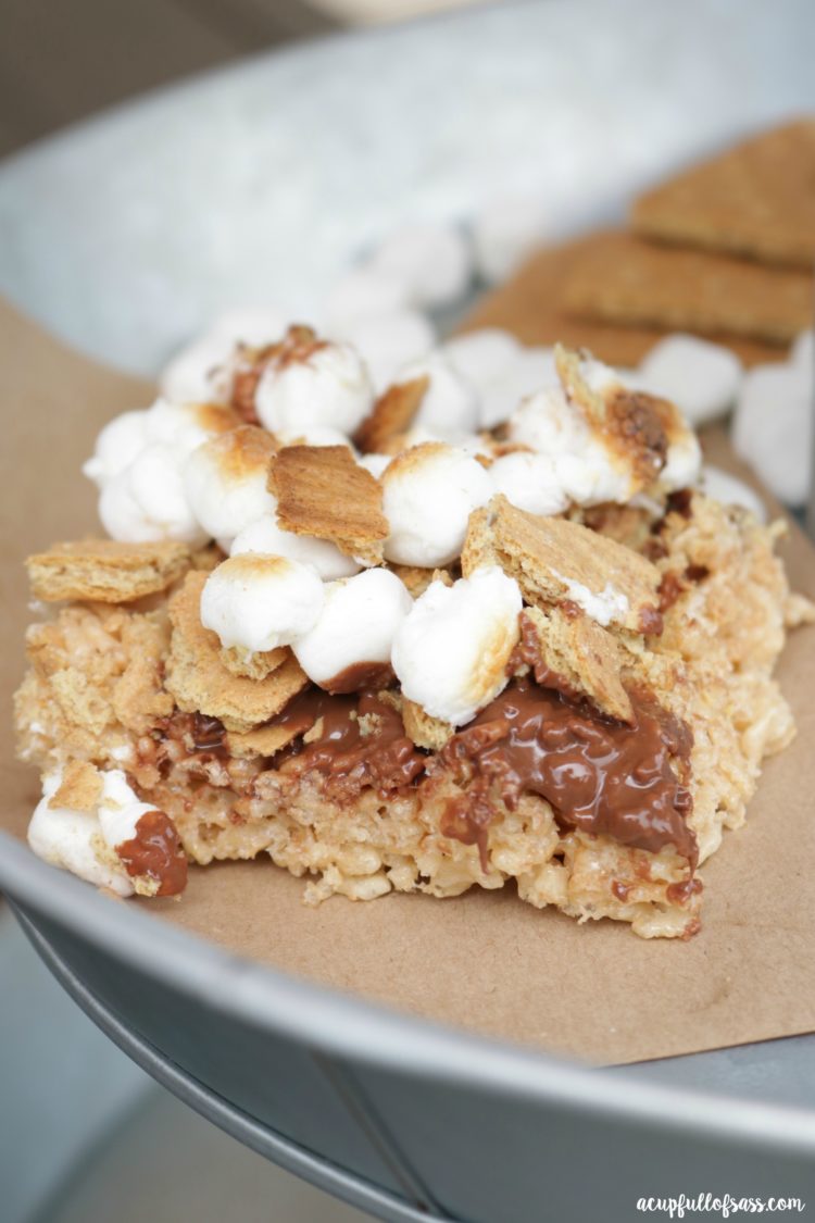 S'mores Rice Krispies Treats