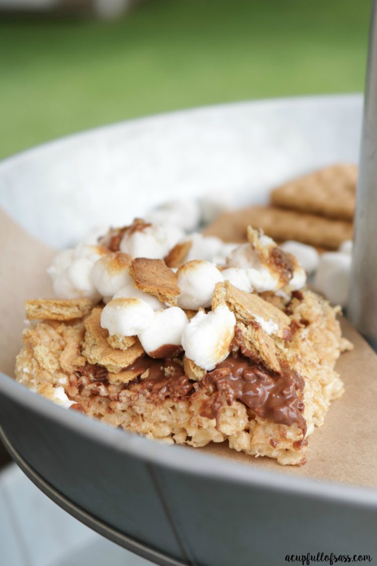 S'mores Rice Krispies Treats 