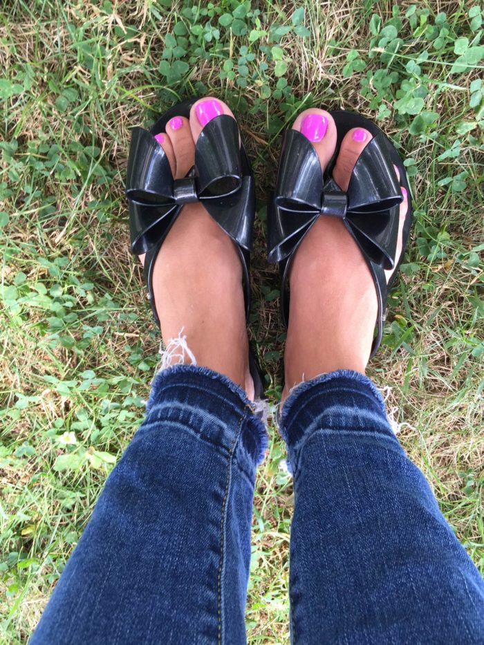 Melissa Harmonic Bow Sandals