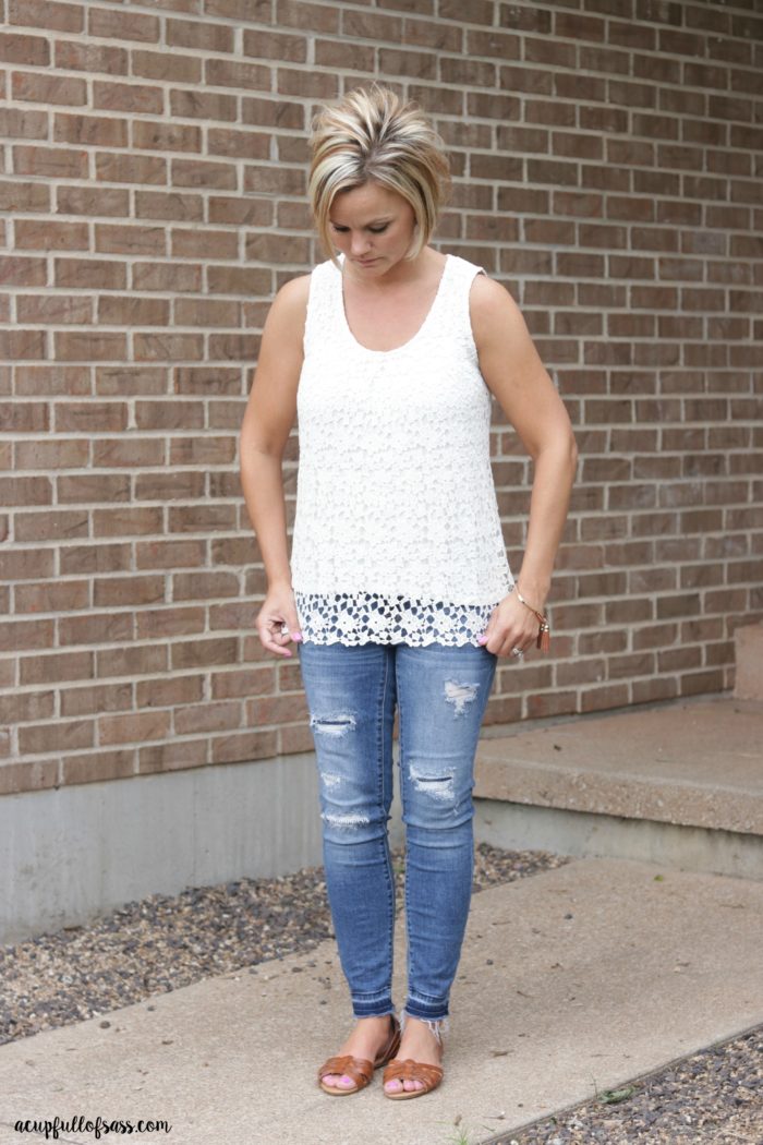 daniel rainn crochet top