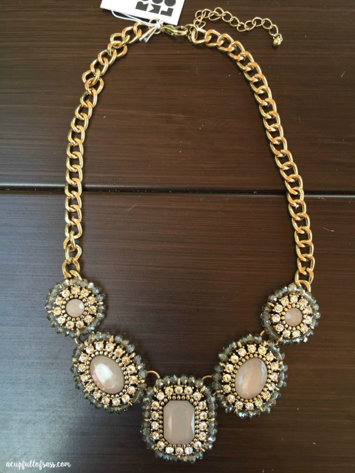 Romolo Anabella Ornate Stone Necklace