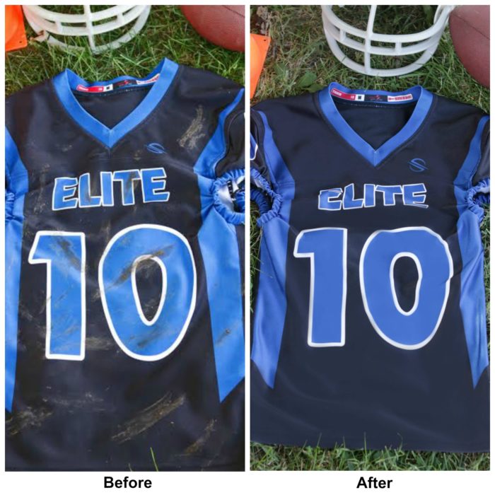 before after Oxiclean