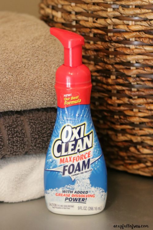 oxiclean maxforce foam