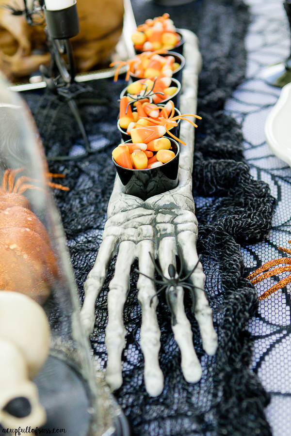 Halloween Tablescape - A Cup Full of Sass