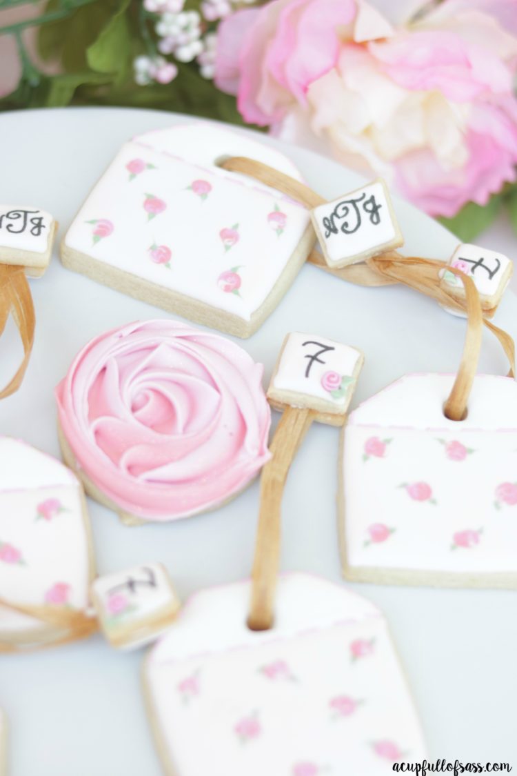 Floral Cookies for Garden Party