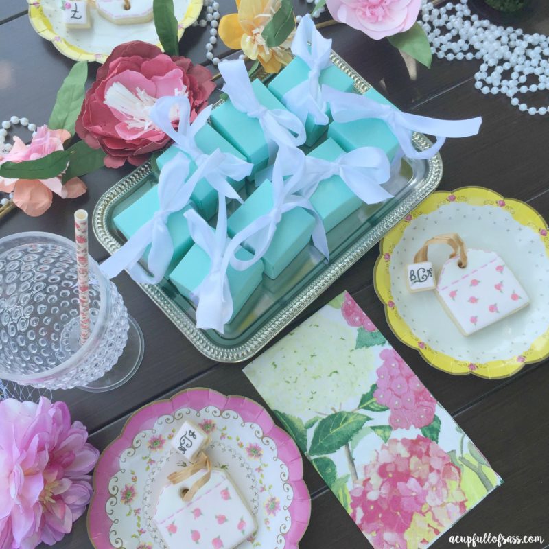 Garden Tea Party Table Decor