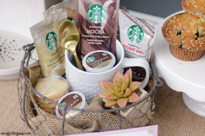 Coffee Gift Basket Idea