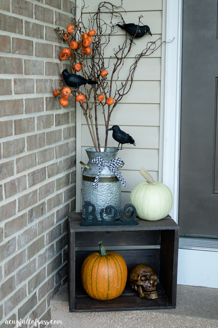 Halloween Fall Front Porch Decor