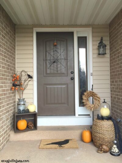 Halloween Front Porch Decor Ideas.