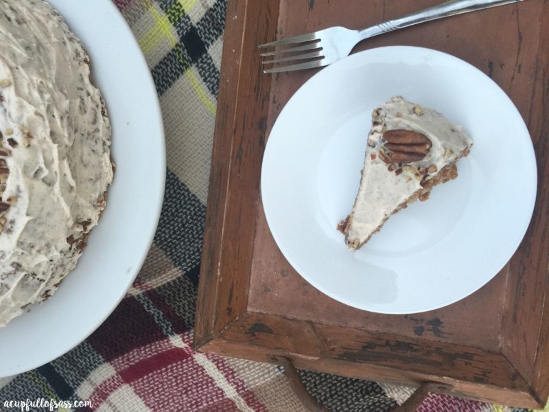 Apple Spice Cake with Cinnamon Cream Cheese Frosting