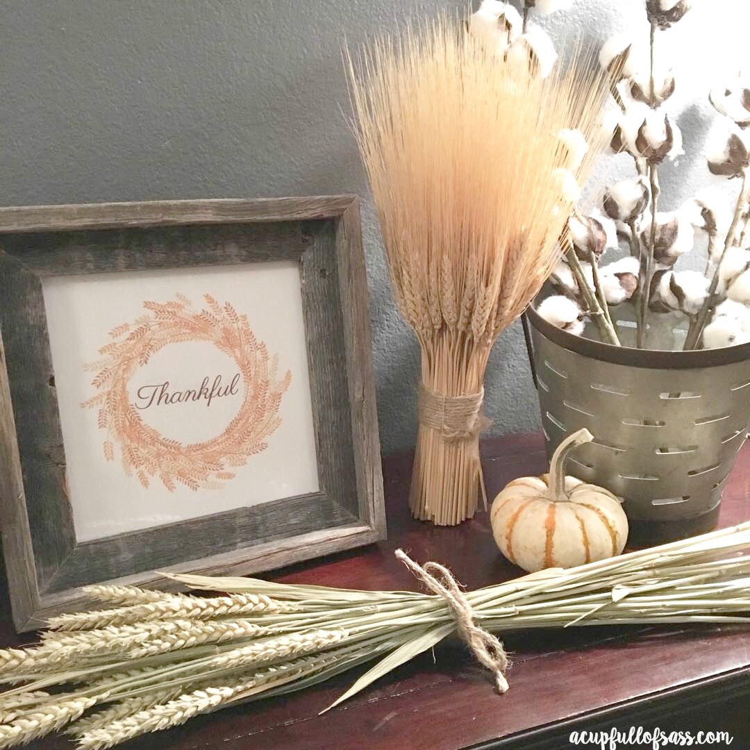 Thanksgiving Home Decor