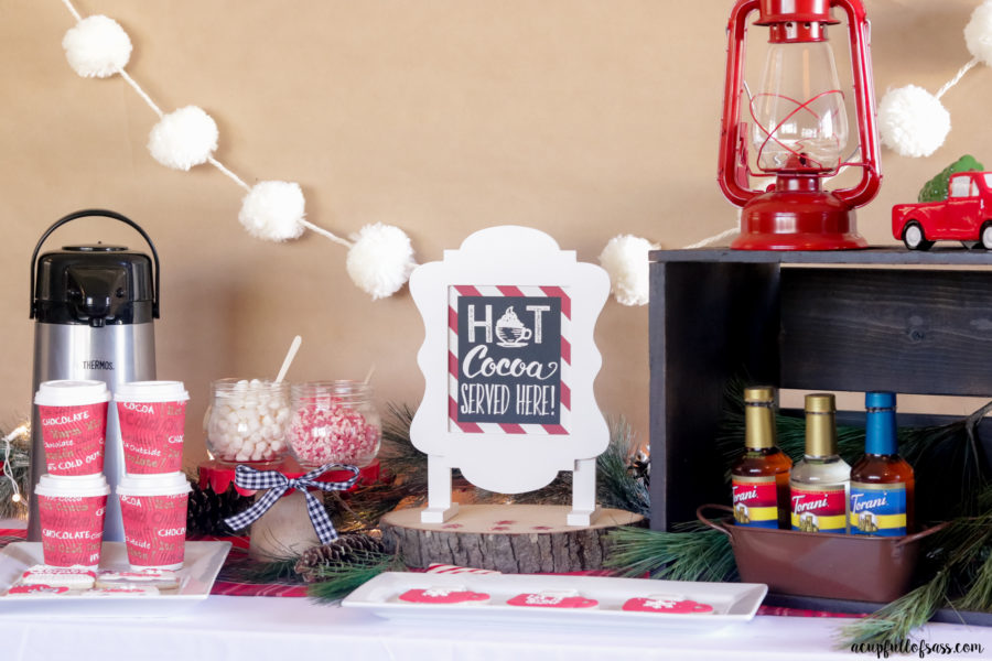 How to create a Hot Cocoa Bar