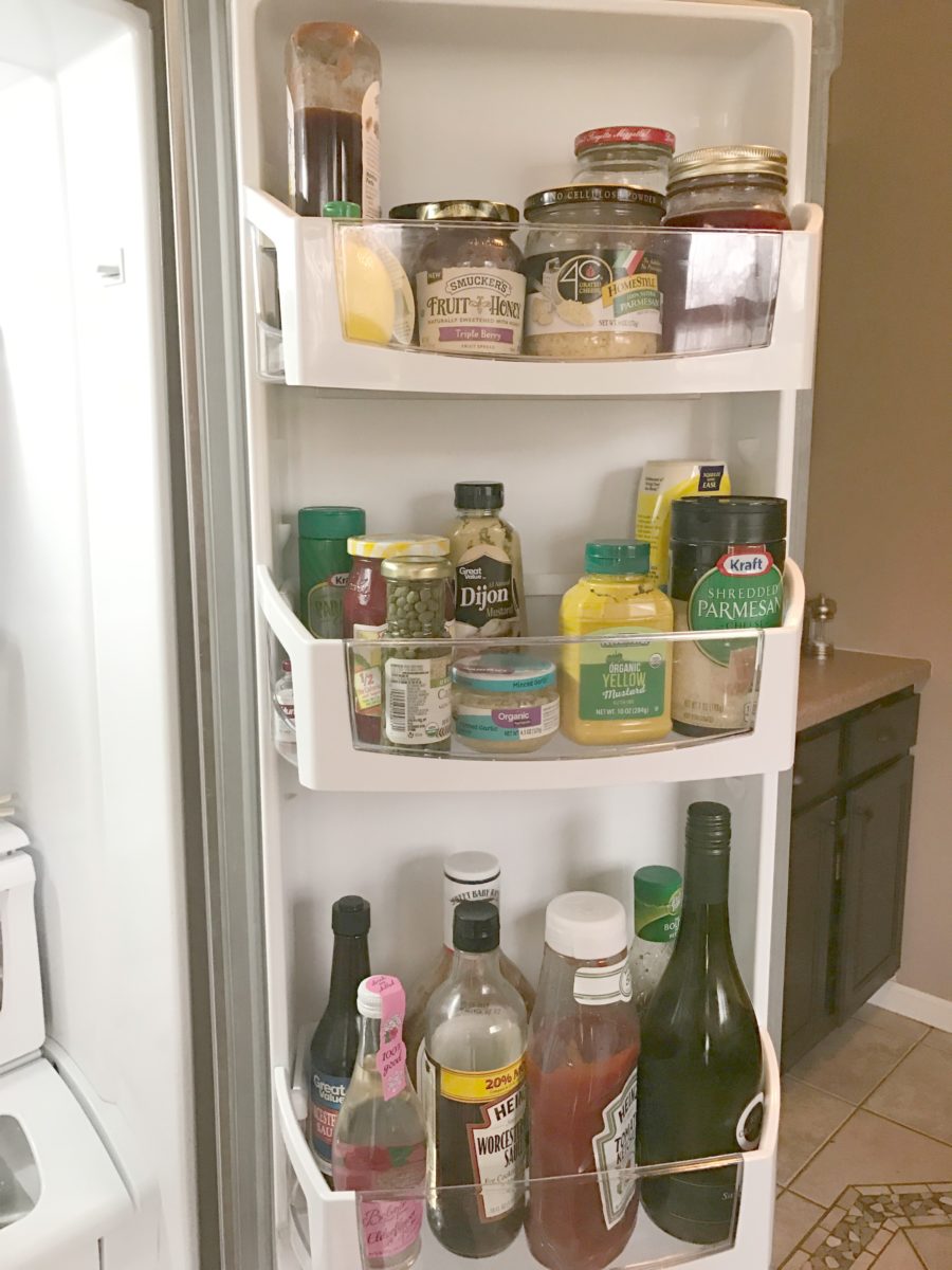 What I eat and how I organize my refrigerator.