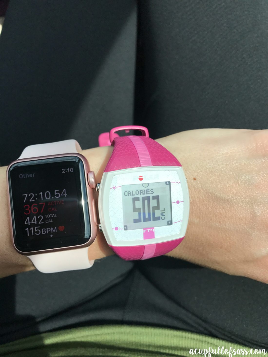 Apple Watch vs Polar Watch FT4