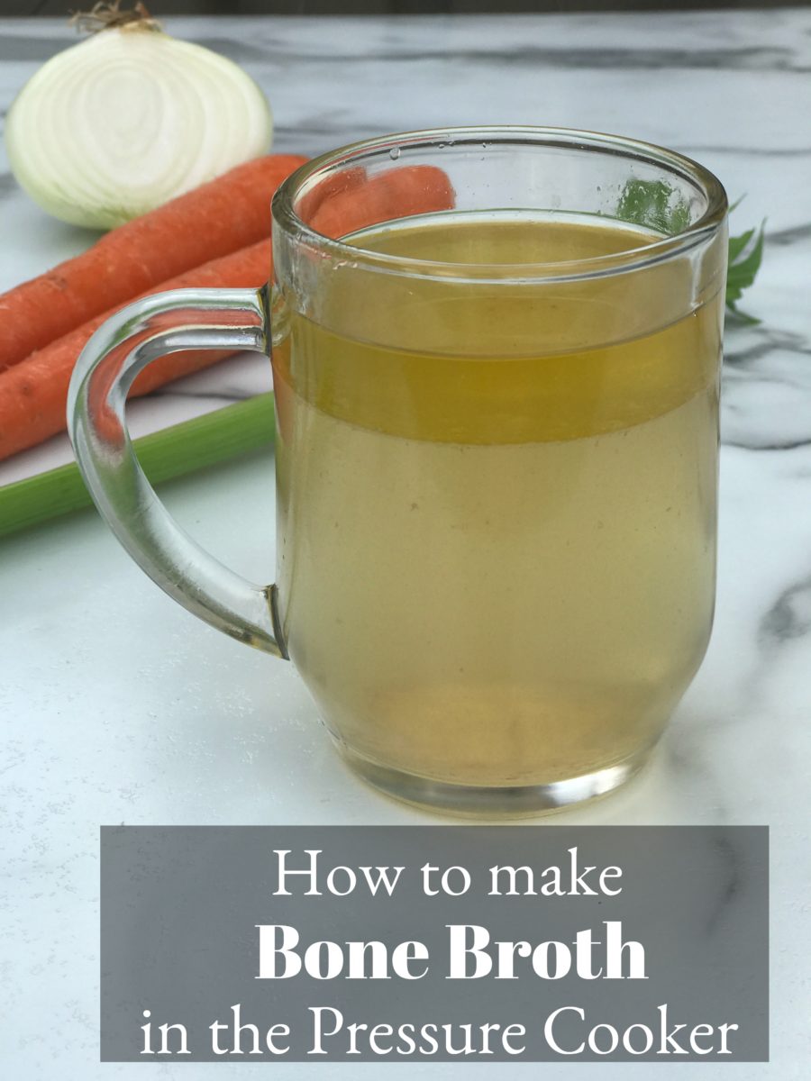 How to make Bone Broth in the Pressure Cooker - A Cup Full of Sass