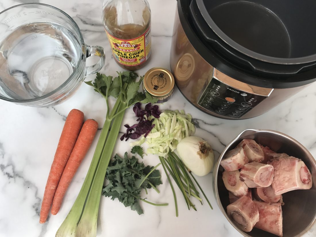 Bone Broth in Pressure Cooker