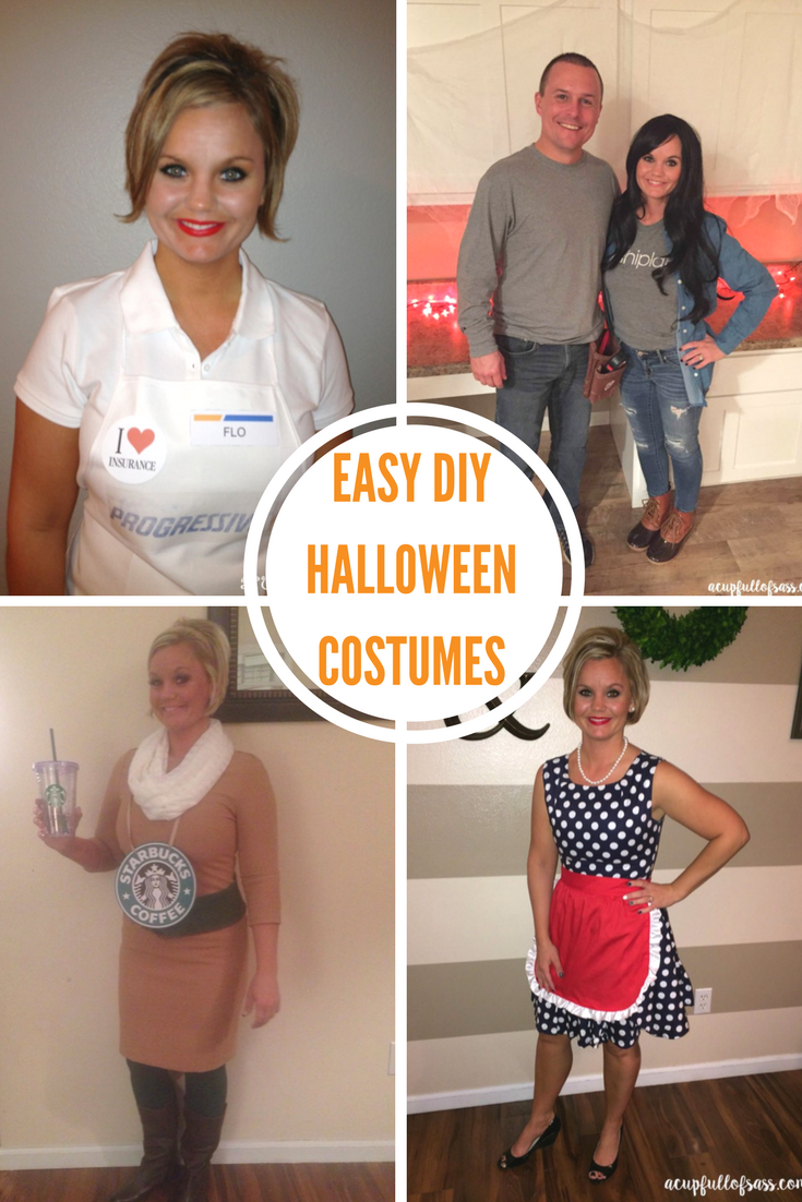 Verlenen Motiveren Speeltoestellen DIY Halloween Costume Ideas - A Cup Full of Sass