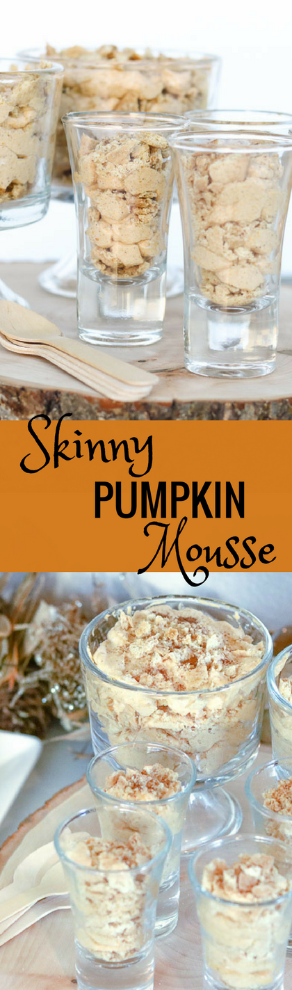 No Bake Dessert Skinny Pumpkin Mousse