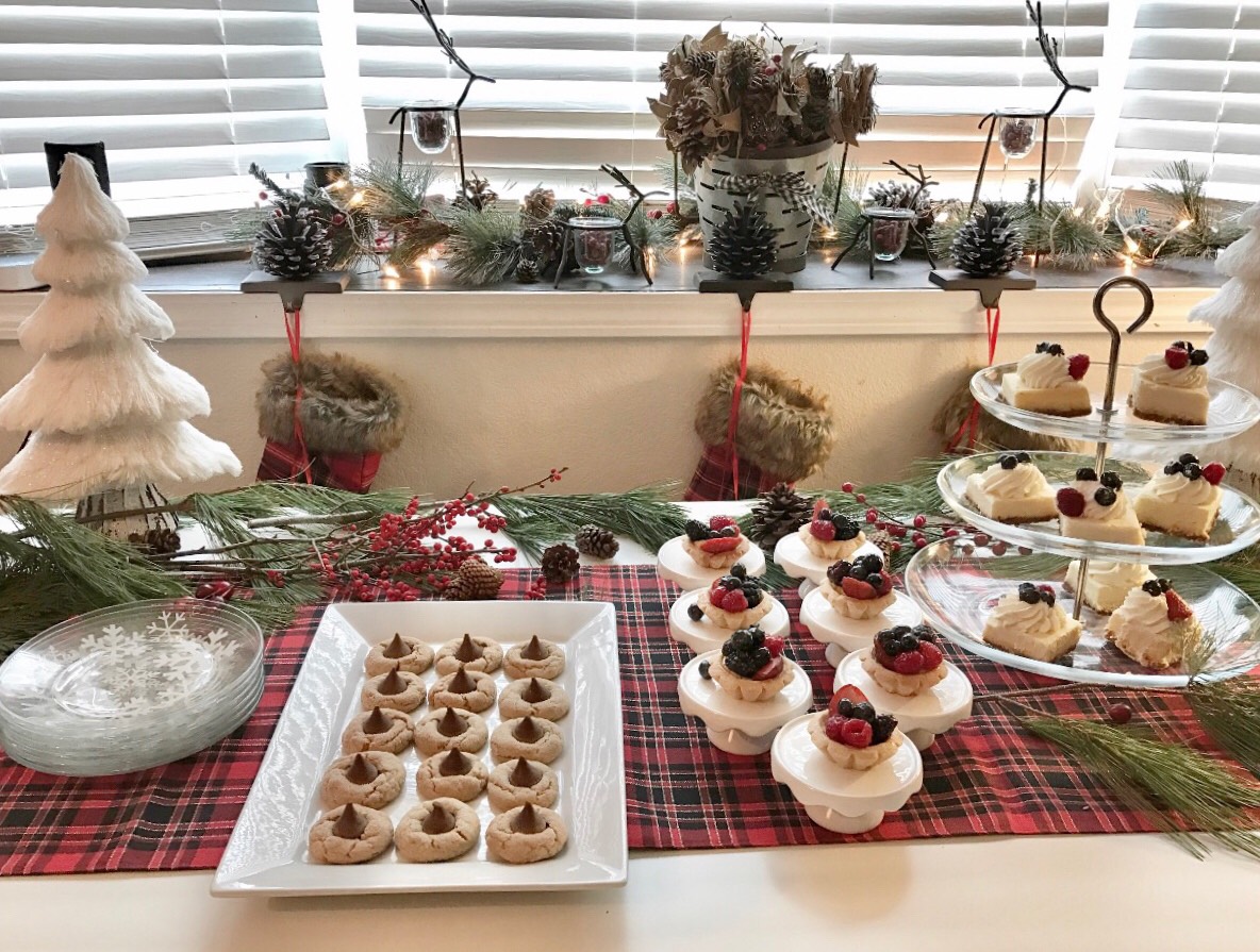 Host a Holiday Champagne Party with a Dessert Bar 