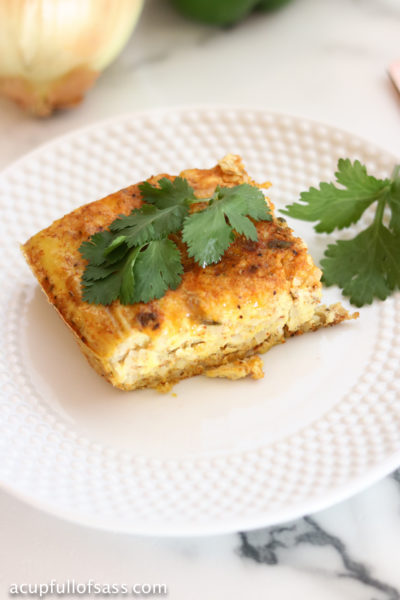 Slow Cooker Mexican Egg Casserole - A Cup Full of Sass