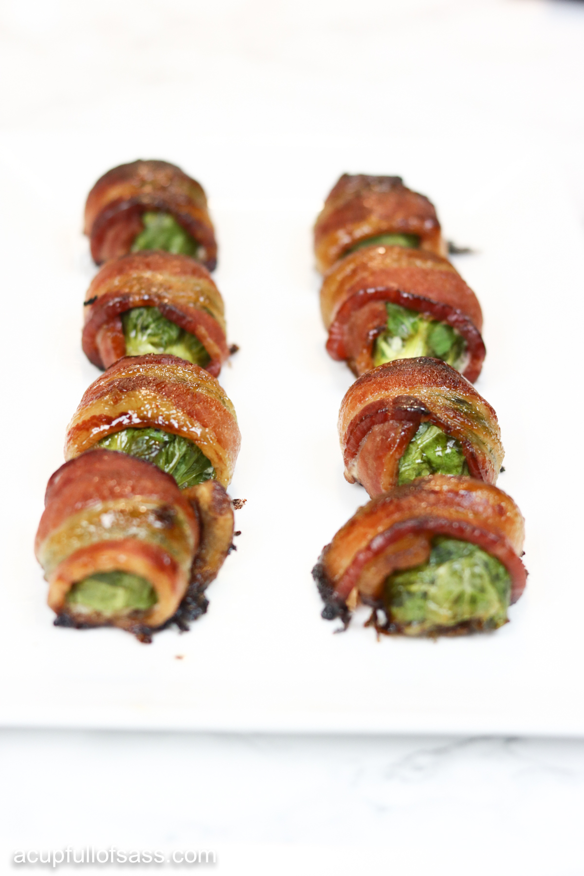 Bacon Wrapped Brussel Sprouts