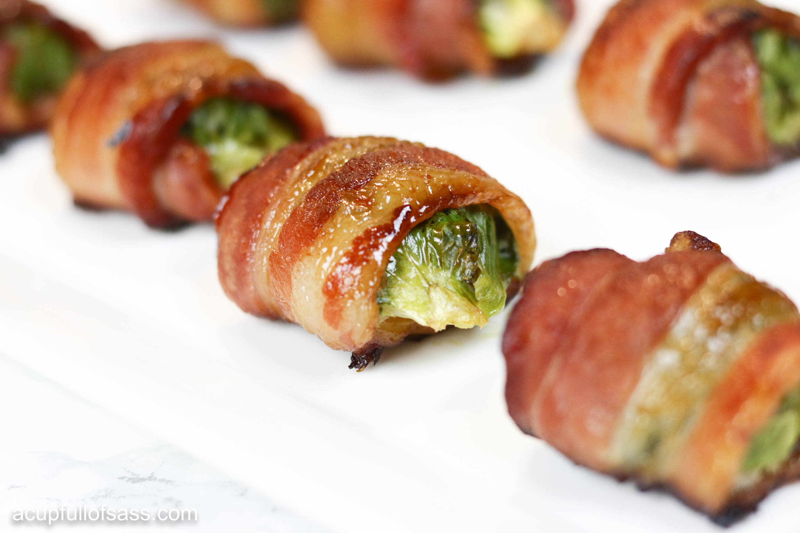 Bacon Wrapped Brussel Sprouts