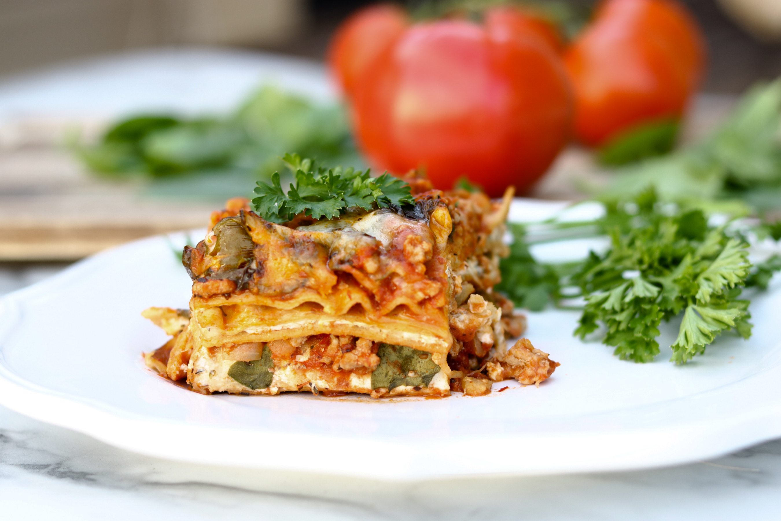 Healthy Lasagna made in the Pressure Cooker (Instant Pot) Lasagna in the Pressure Cooker (Instant Pot)