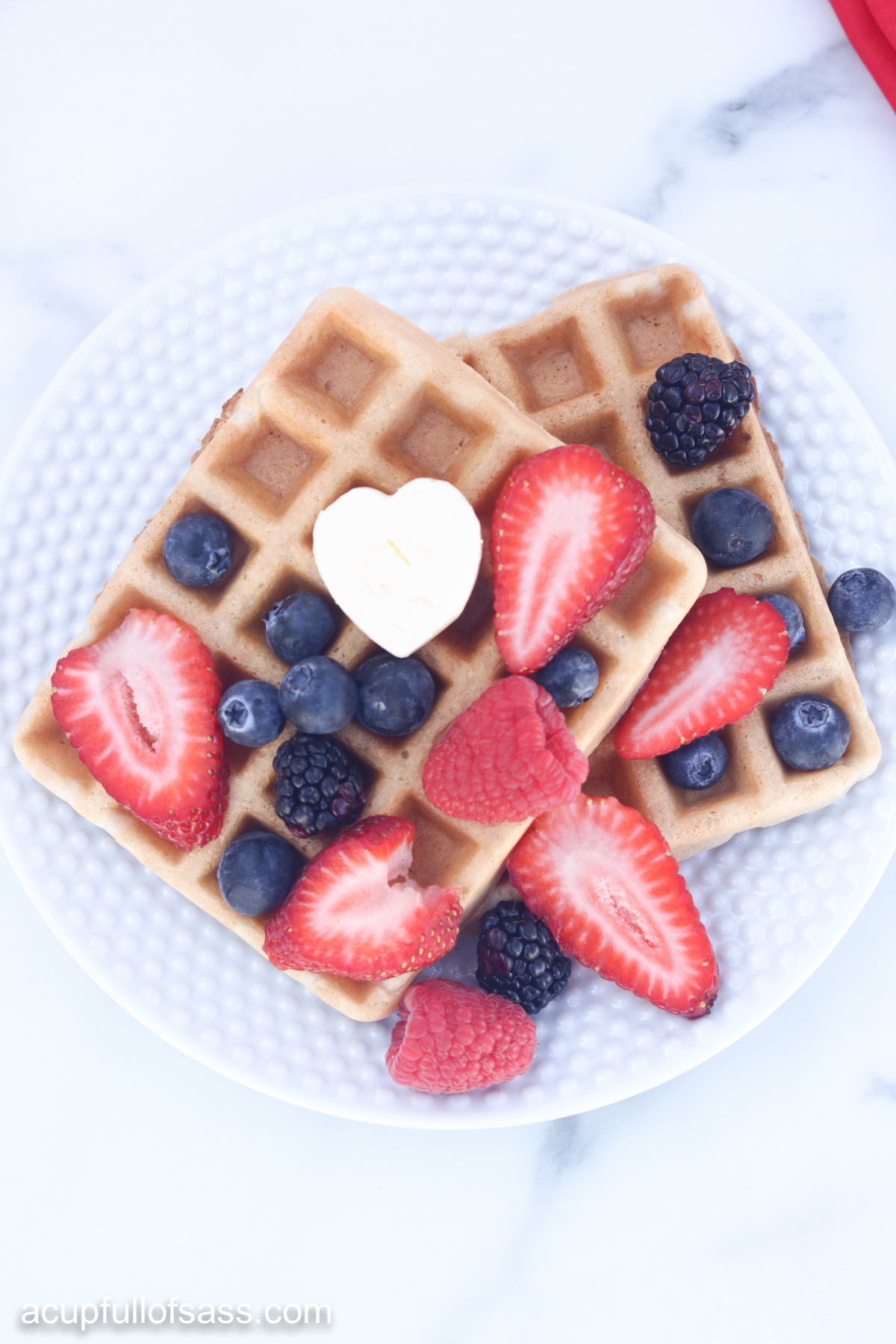 Healthy Waffles - Paleo, Almond Flour, Grain Free