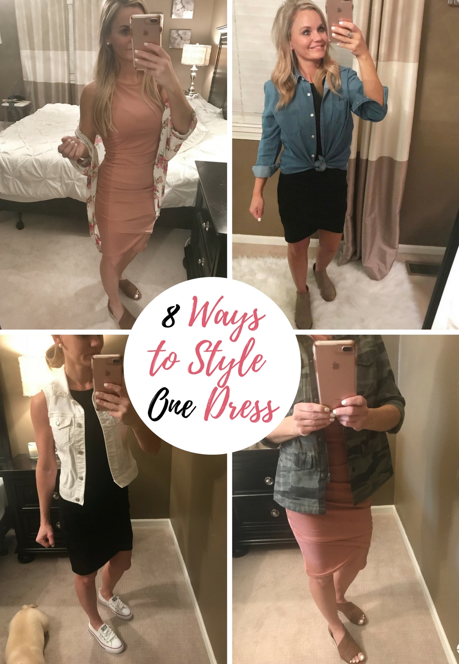 8 Ways to Style One Dress . The best dress I've ever owned. Perfect summer outfits!