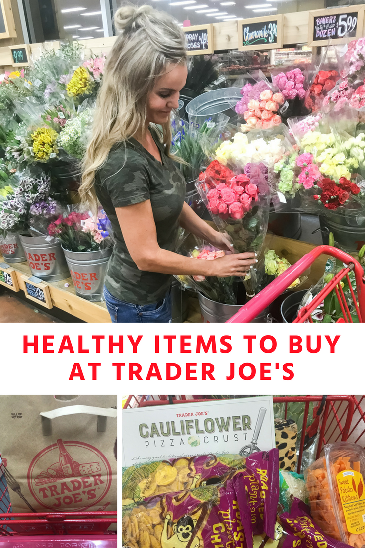 Do you love Trader Joe's like me? See what healthy Items I buy from Trader Joe's.