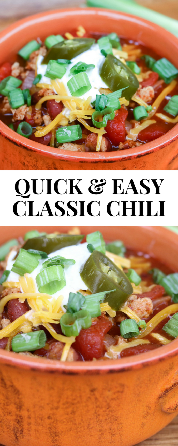 Quick and Easy Chili - A Cup Full of Sass