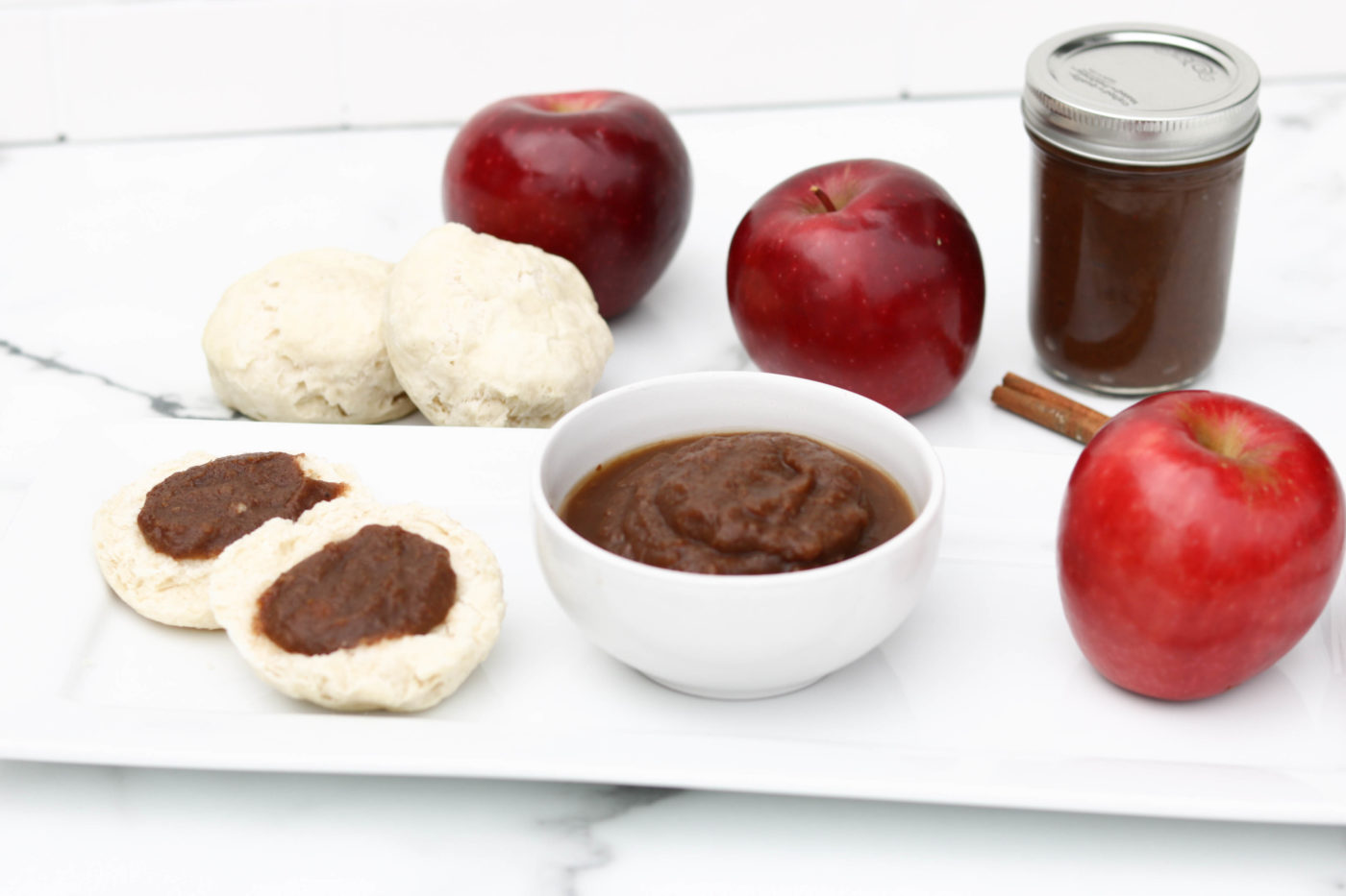 Homemade Paleo Apple Butter in the slow-cooker. 