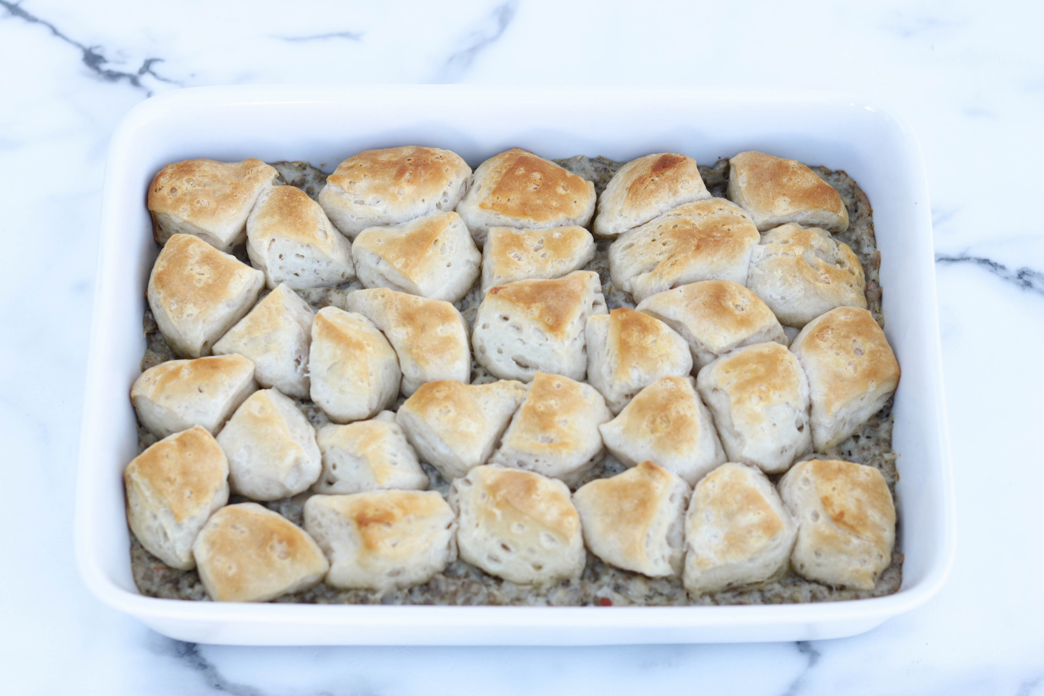 This Biscuits and Gravy Casserole 