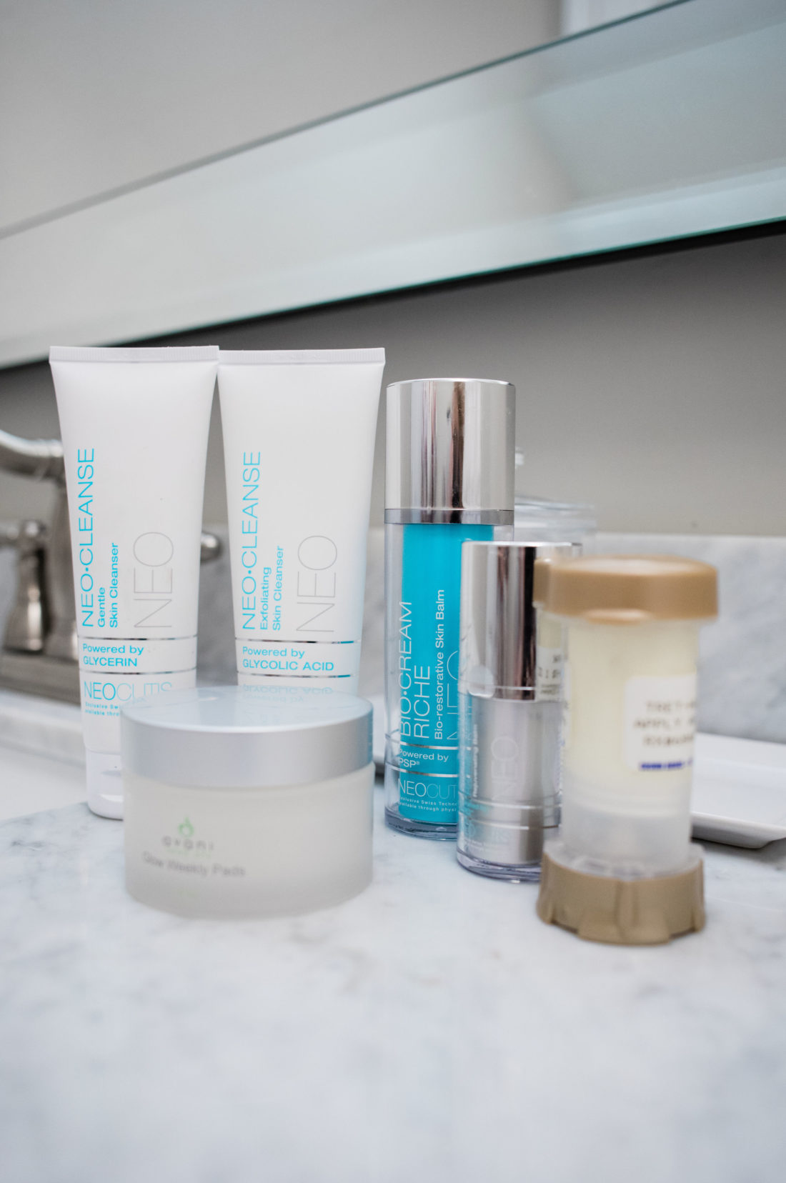 My Skincare Routine - Neocutis skincare line.