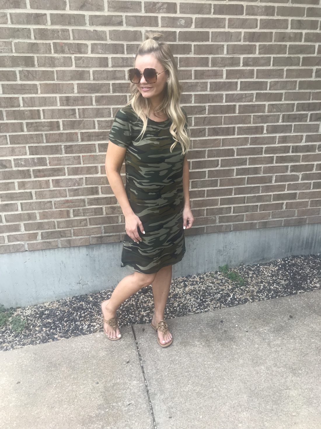 Amazon Summer Fashion Finds. Love this casual camo dress.| A Cup Full of Sass #amazon #acupfullofsass