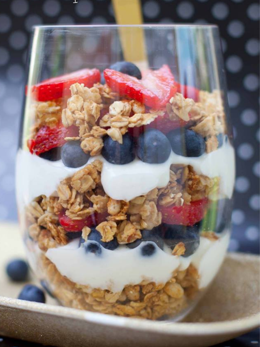 Plum, Granola, and Yogurt Parfait Cups - Whole Food Bellies