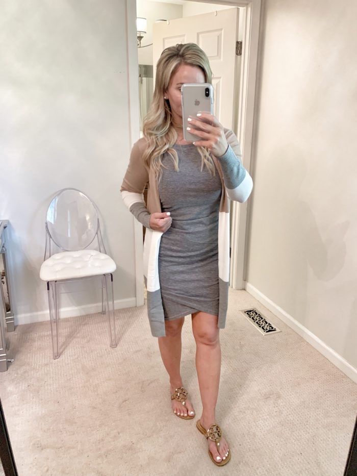 Ruched Dress - Fall Outfit ideas