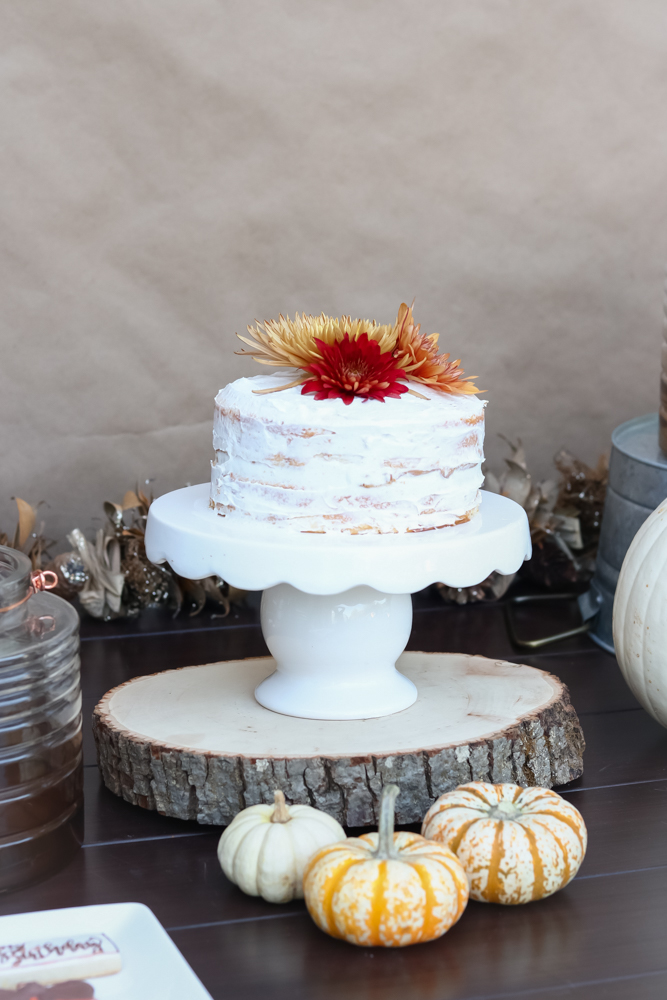 Fall Naked Cake