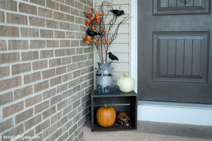 Halloween Fall Front Porch Decor