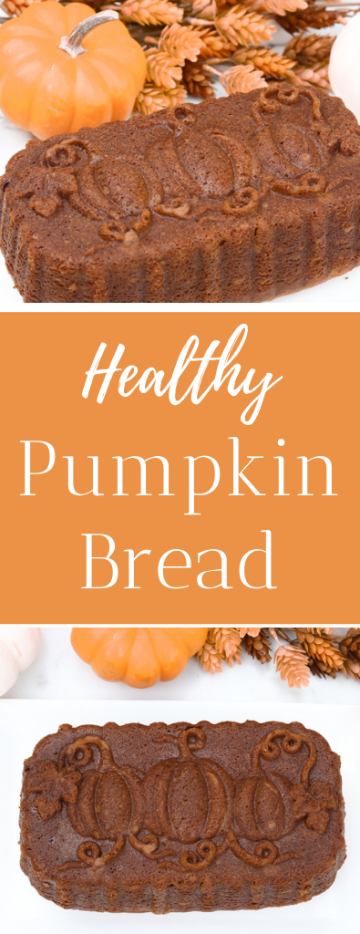 This Healthy Pumpkin Bread recipe is a guilt free treat while still enjoying pumpkin goodies. They are gluten free, dairy free and paleo friendly. 