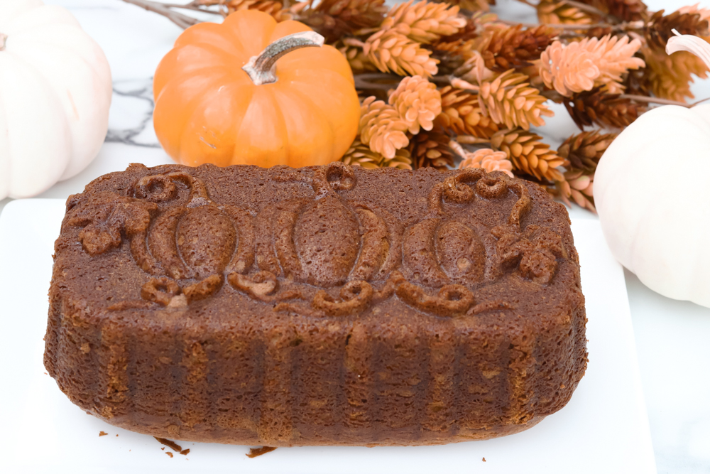 Healthy Pumpkin Bread. Gluten free, dairy free, paleo friendly. 