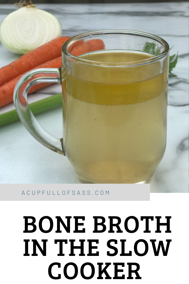 Homemade Bone Broth in the Slow Cooker