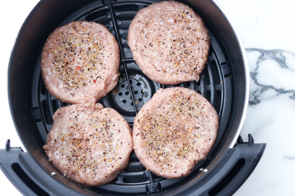 Air Fryer Turkey Burgers