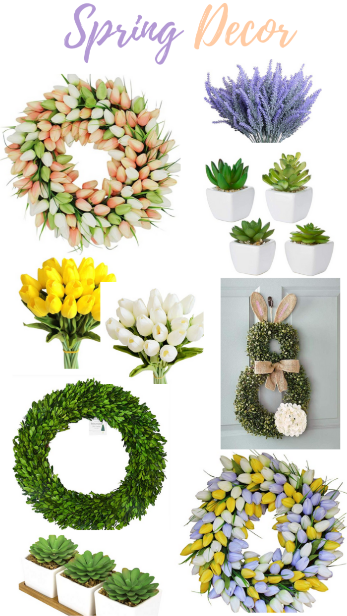 Spring and Easter Decor from Amazon