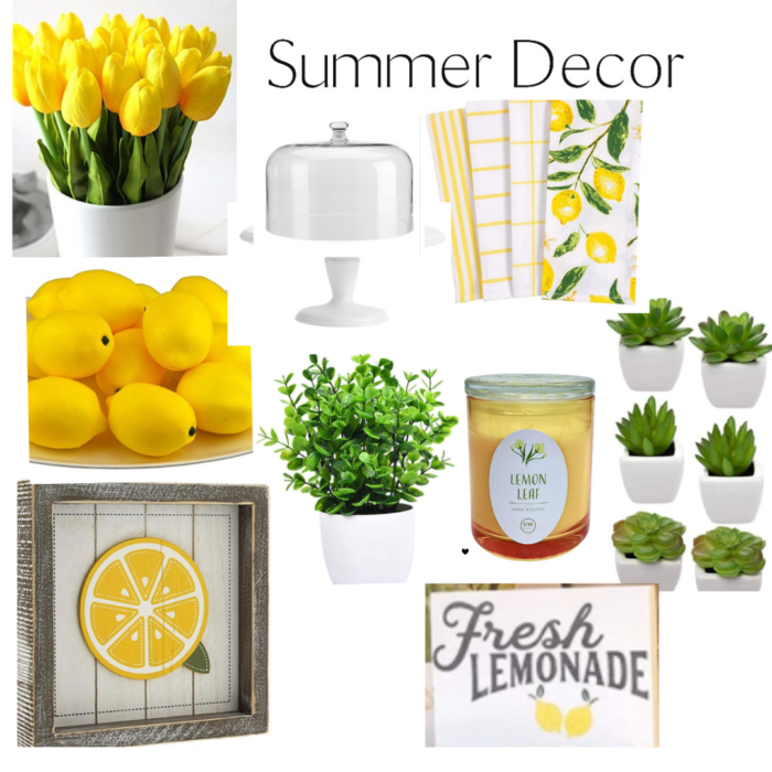 Summer Home Decor for the Kitchen