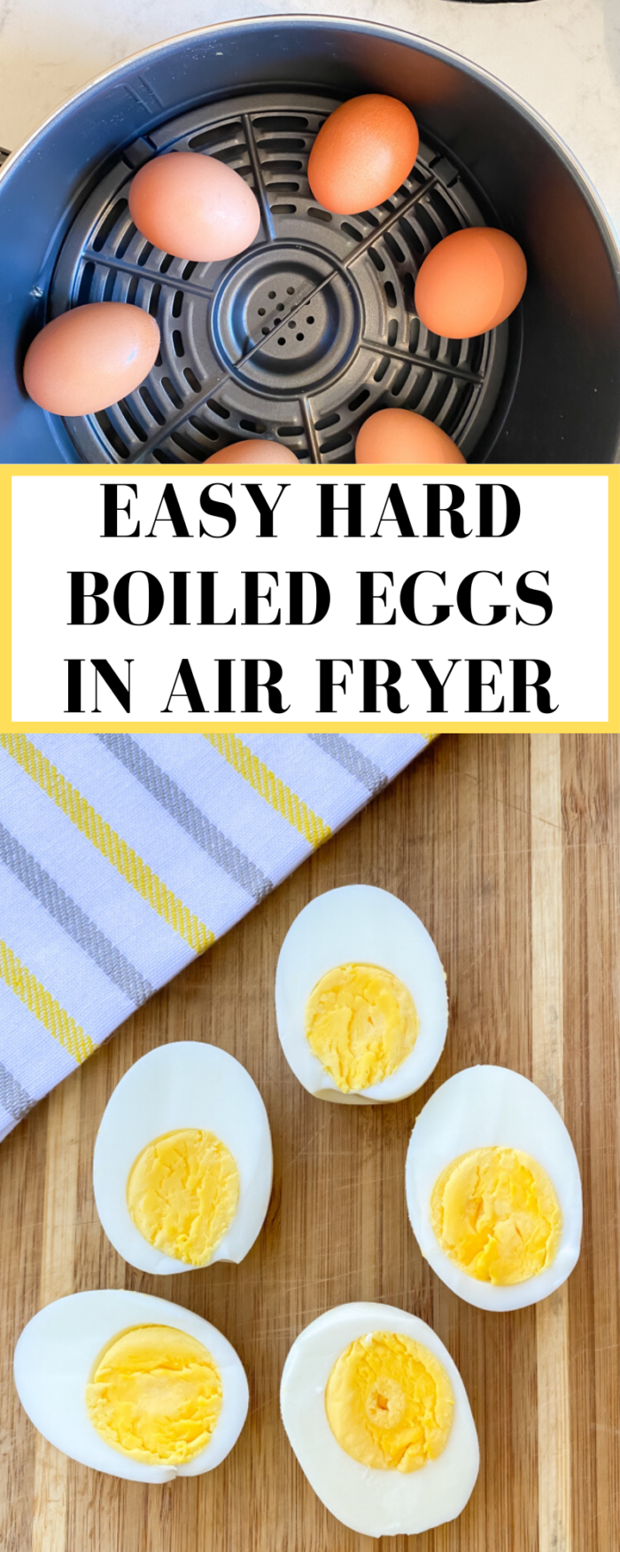 Air -Fryer Easy Hard Boiled Eggs