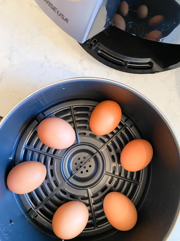 Easy Hard Boiled Eggs in Air Fryer