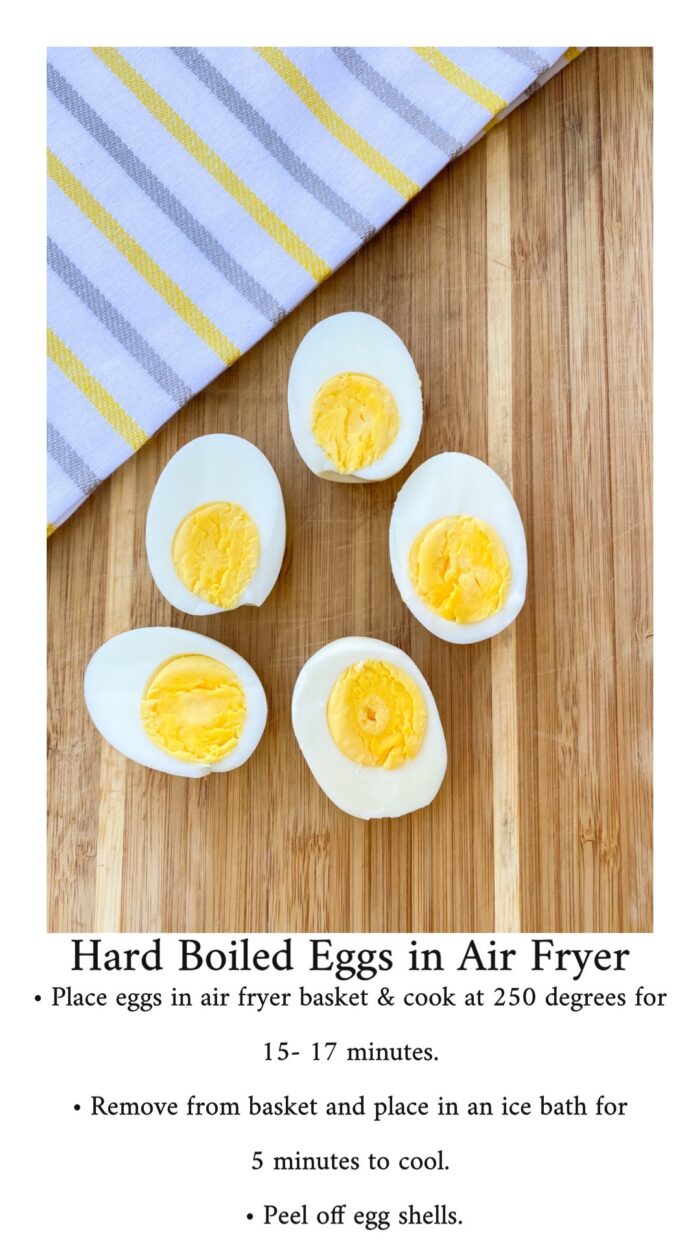 Easy Hard Boiled Eggs in Air Fryer