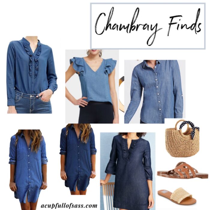 Chambray Outfit Ideas